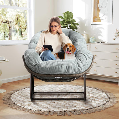4-in-1 All-Weather Rattan Rocking Chair 2025 - Luxury Recliner for Patio, Balcony & Serene Indoor Relaxation